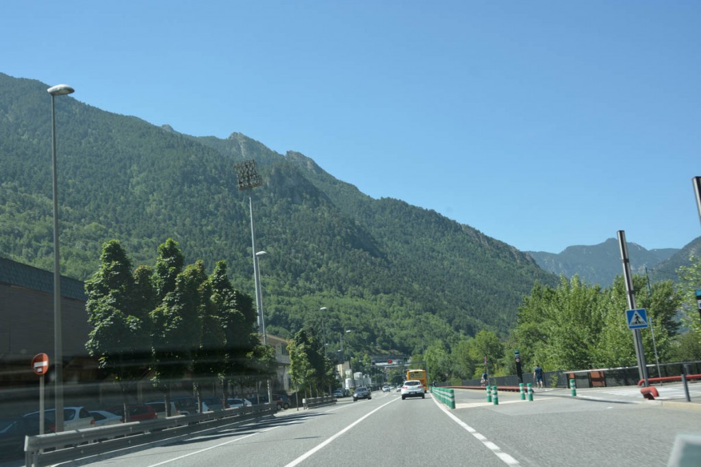 Beautiful roads and easy driving in Andorra