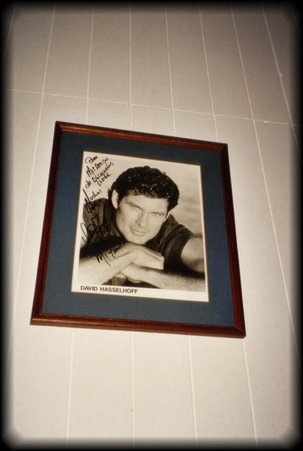 David Hasshelhoff, Mr. Knight Rider himself stayed here!!!  How cool is that?