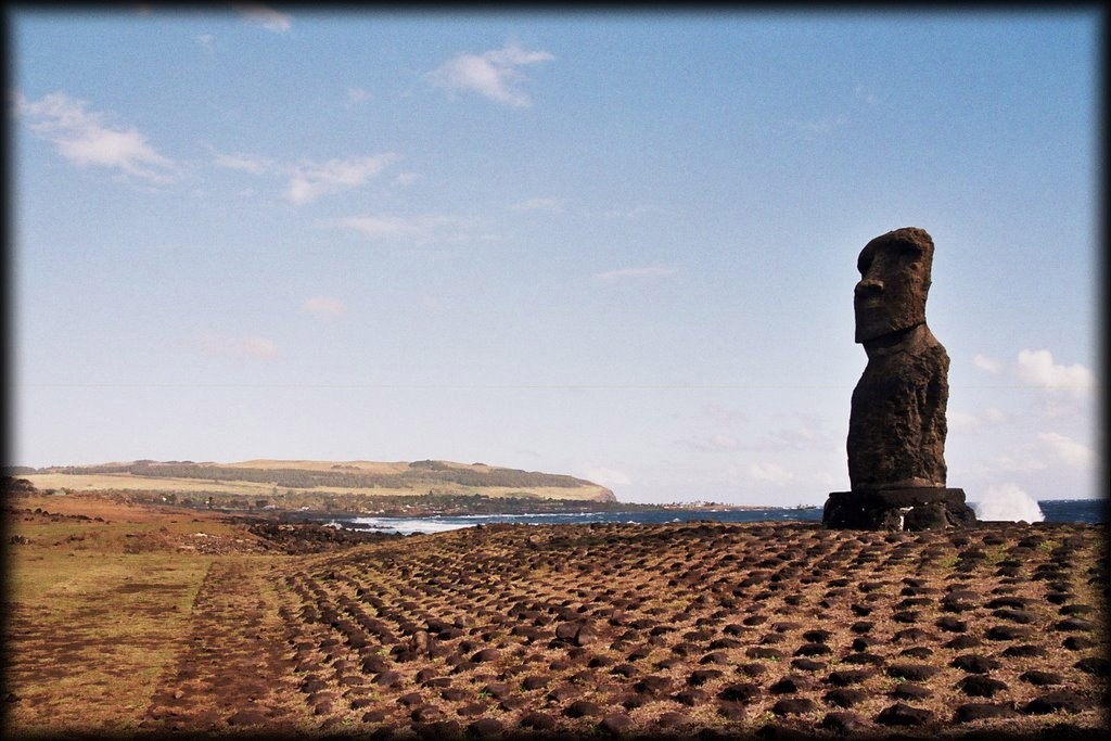 There are a lot of ahu and moai in walking distance from Hanga Roa.  Also, pictures of our hotel.