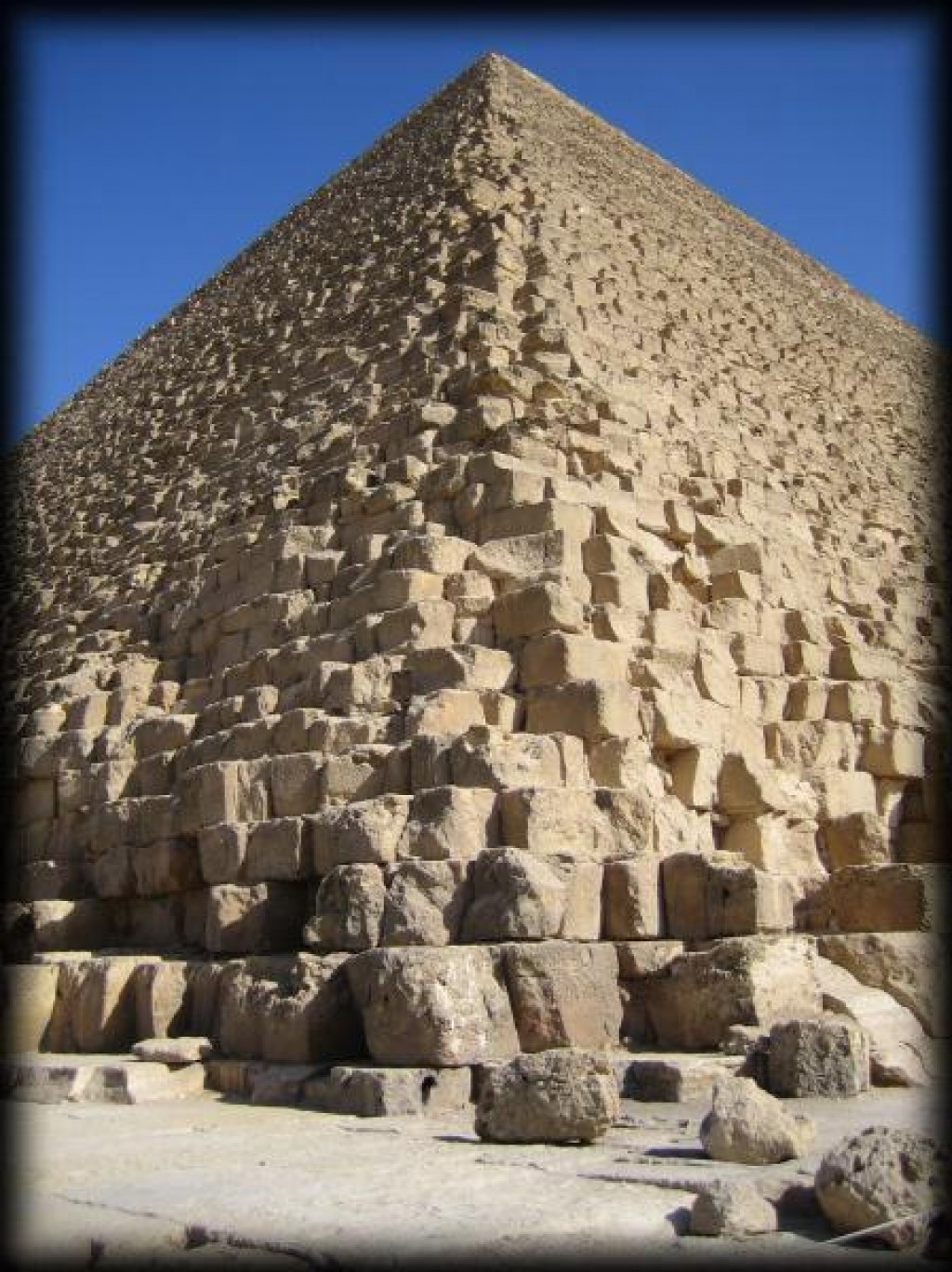 We visited the Pyramids of Giza outside of Cairo.  
