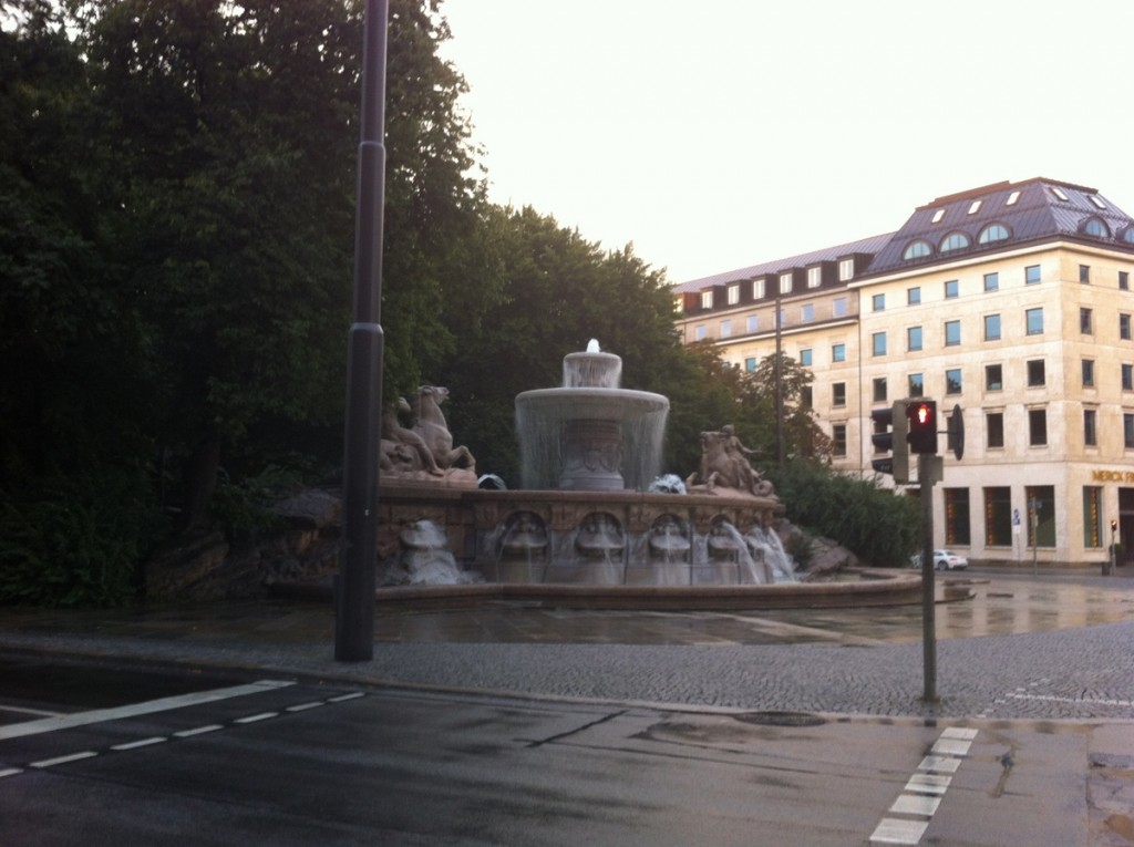 Fountain in Maximillansplatz