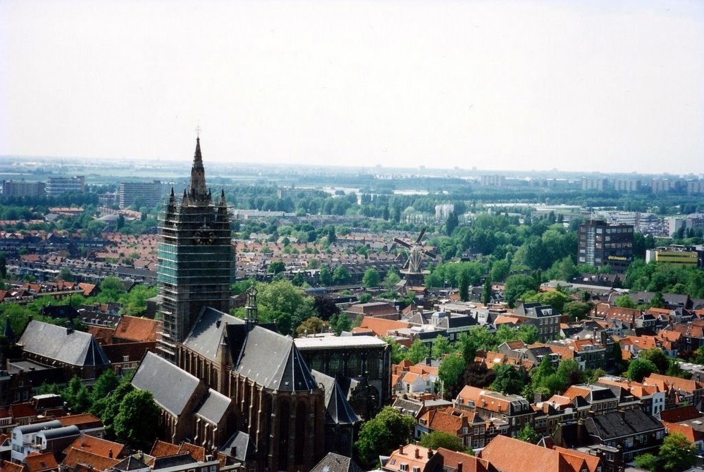 Delft - The view from Nieuwekirke (New Church)