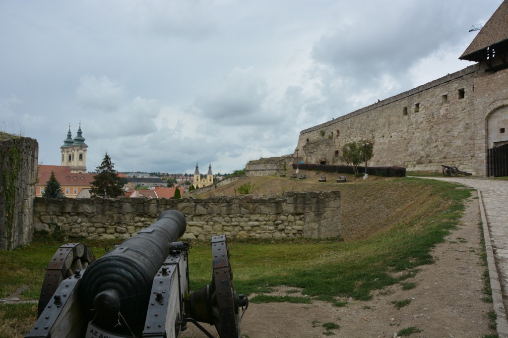 Canons outside the Castle of Eger