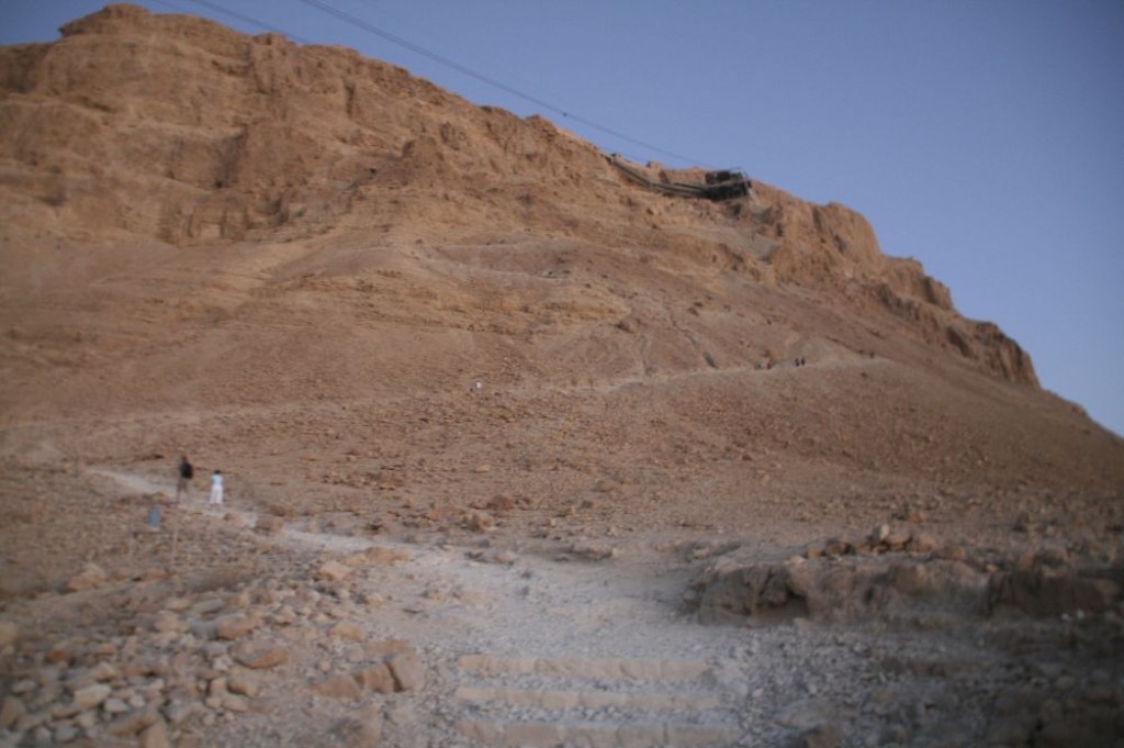 Masada is where a siege by the Roman Empire led to a mass suicide of the Jewish inhabitants when defeat was imminent.