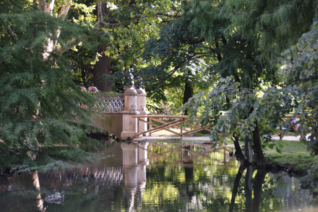 A quiet spot inside Parco Sempione