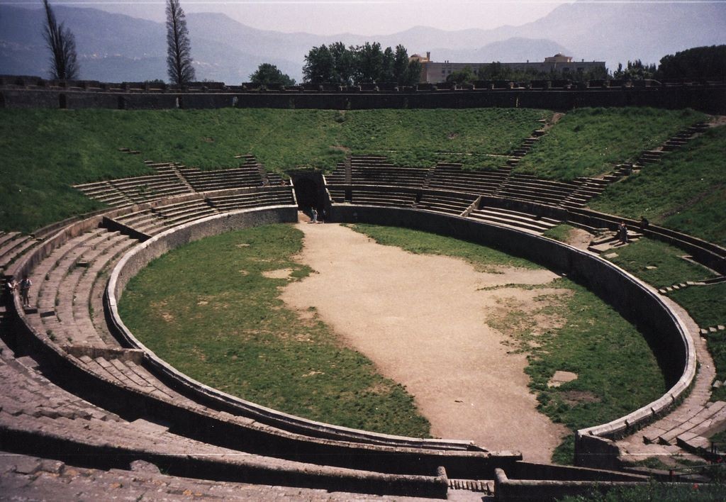 Inside the oldest amphitheater in the world
