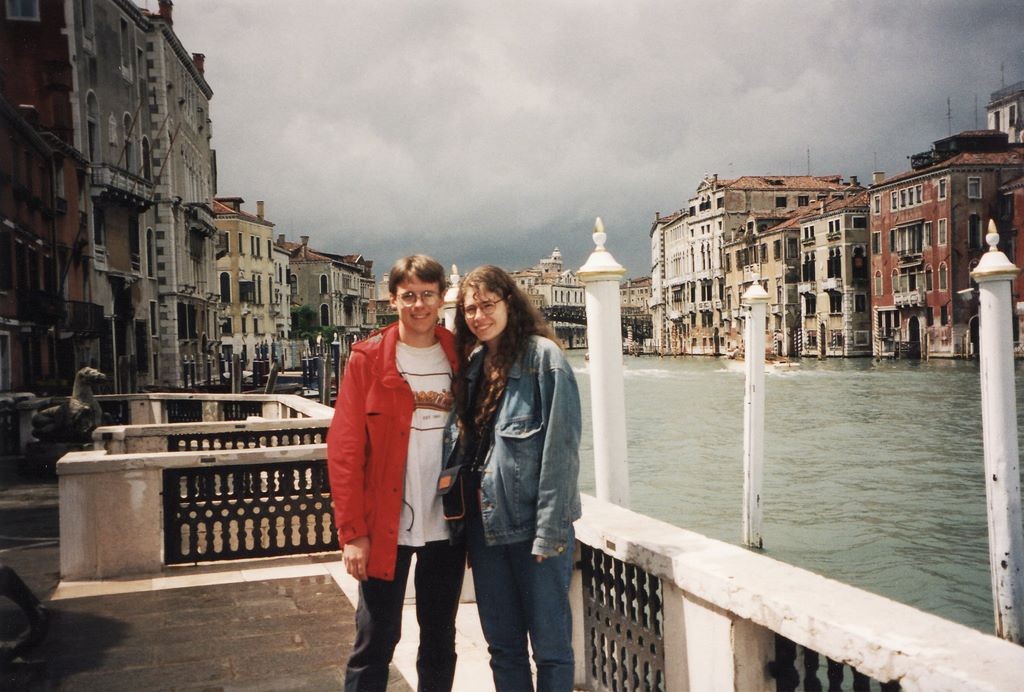 Us along the Grand Canal.