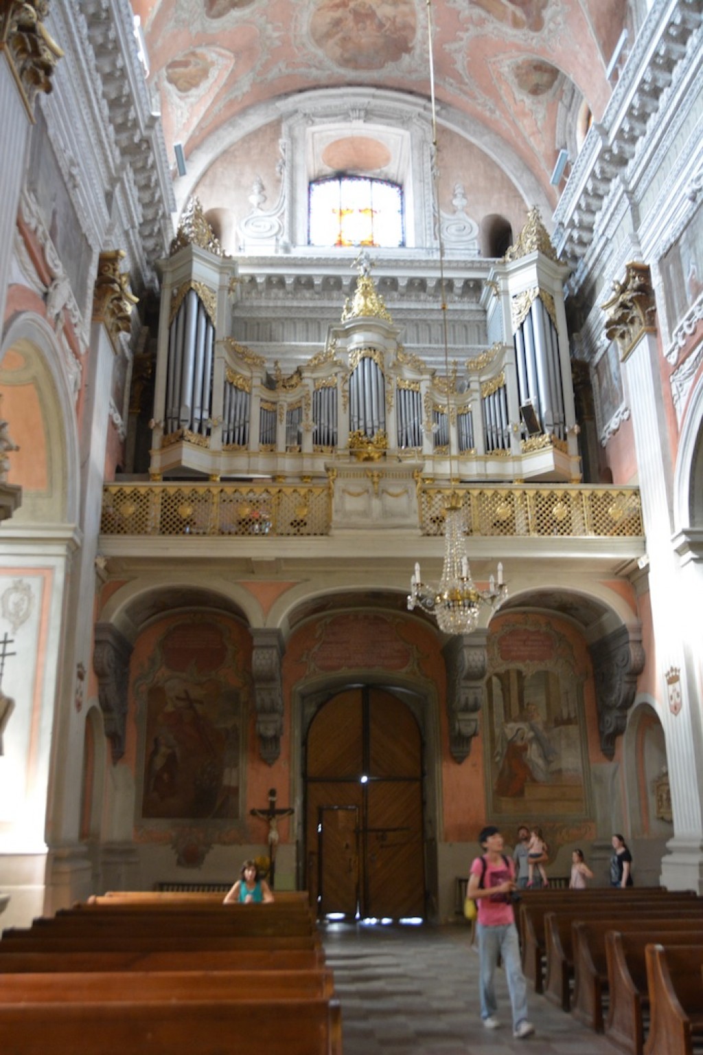 Inside the Church of Saint Teresa