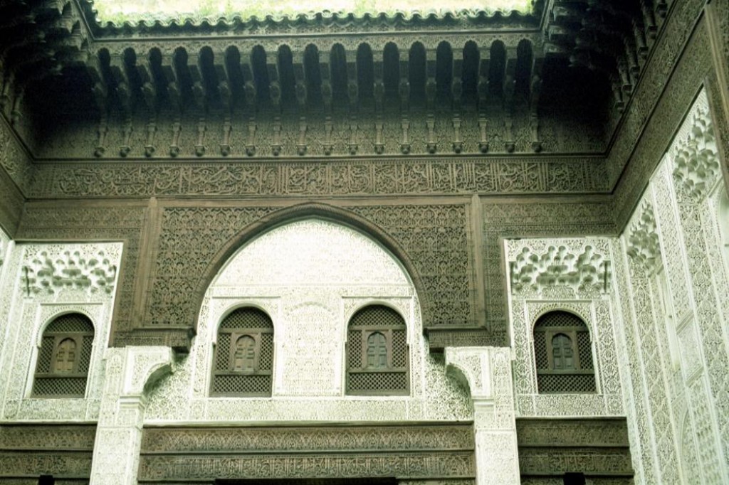 A madrasa inside the medina.