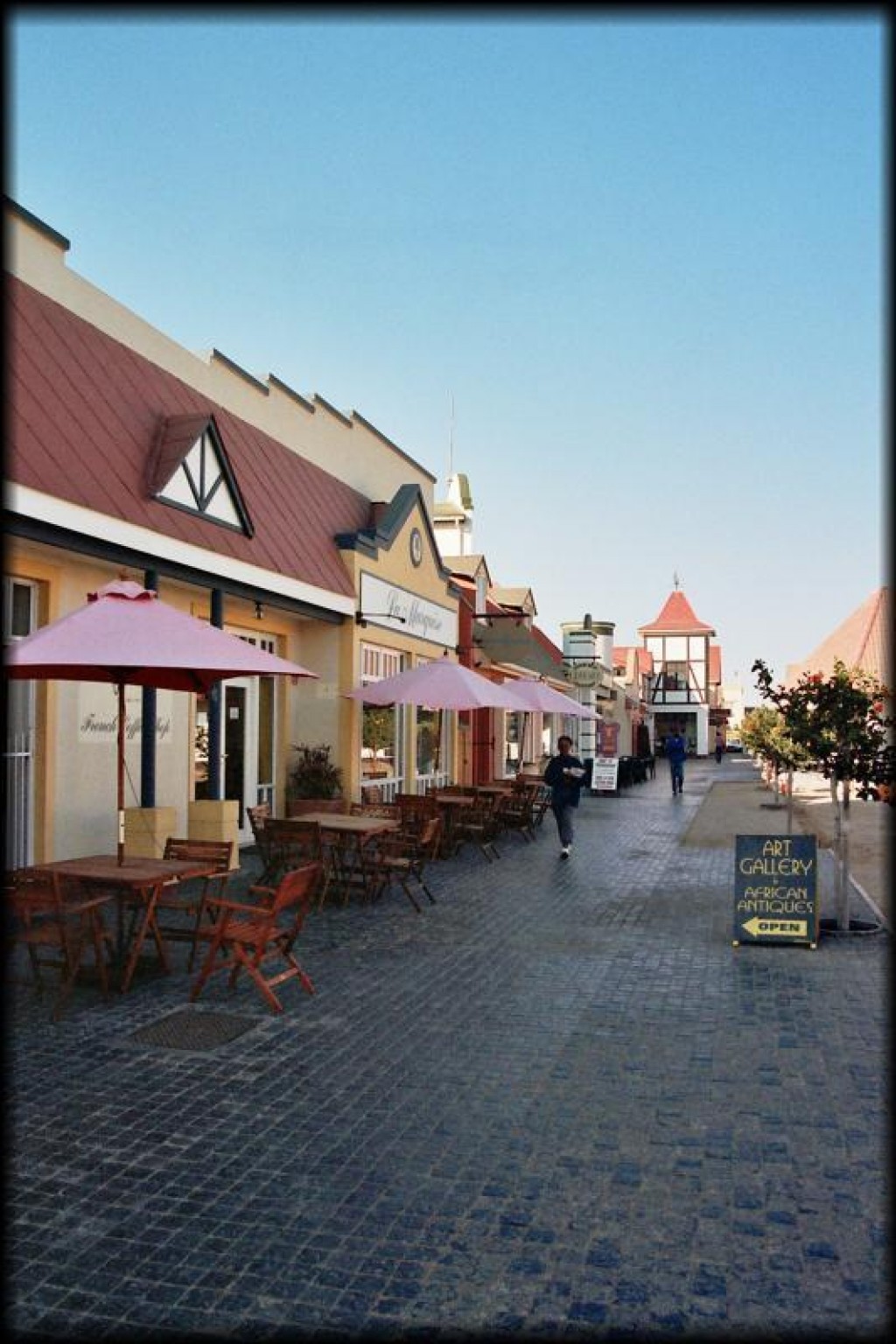 Windhoek was a German territory as recently as the 90s.