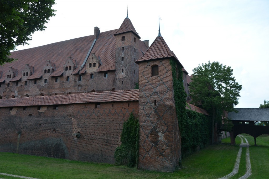 Malbork Castle is the largest castle in the world, as measured by surface area.  The accessible parts of the castle are significantly smaller, however, so don't be overwhelmed by the statistic. We really enjoyed exploring the castle - especially once we gave up on following the map.