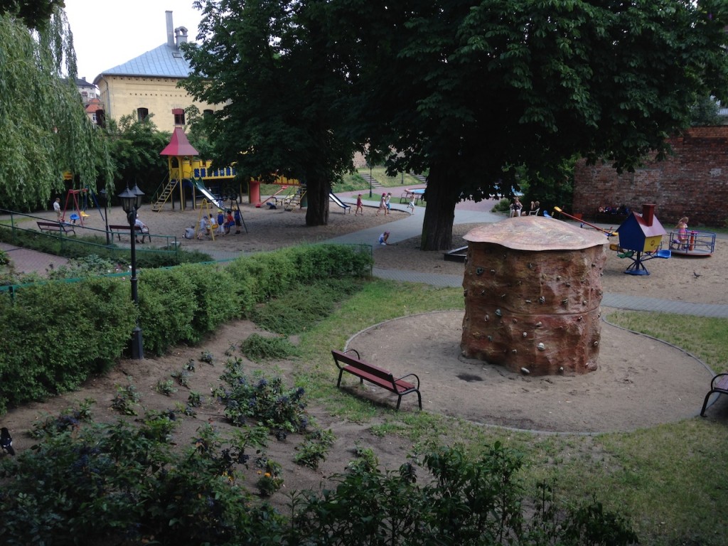 Gingerbread playground in Torun
