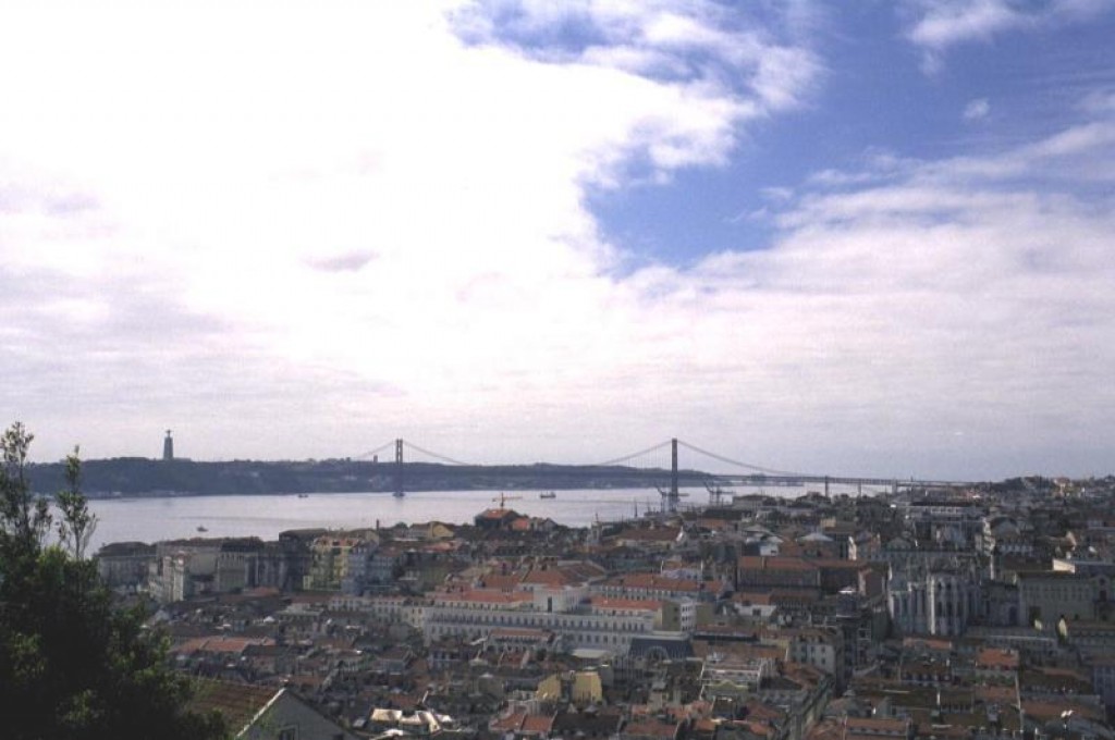 A view of Lisbon's skyline.