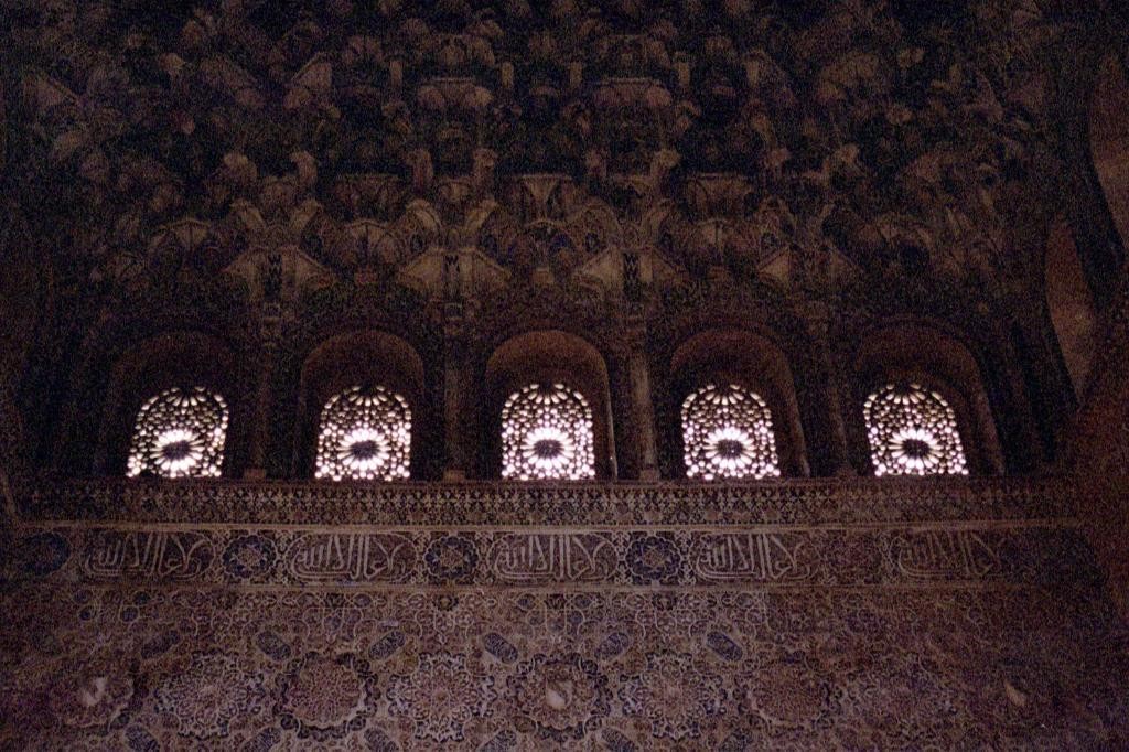 The Alhambra was the palace and fortress of the Moorish monarchs of Granada. 
