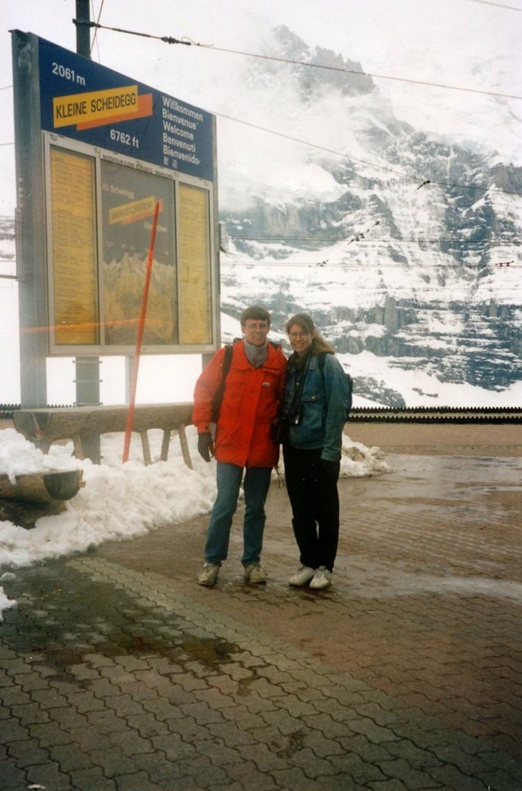 Kleine Scheidegg near the Jungfrau