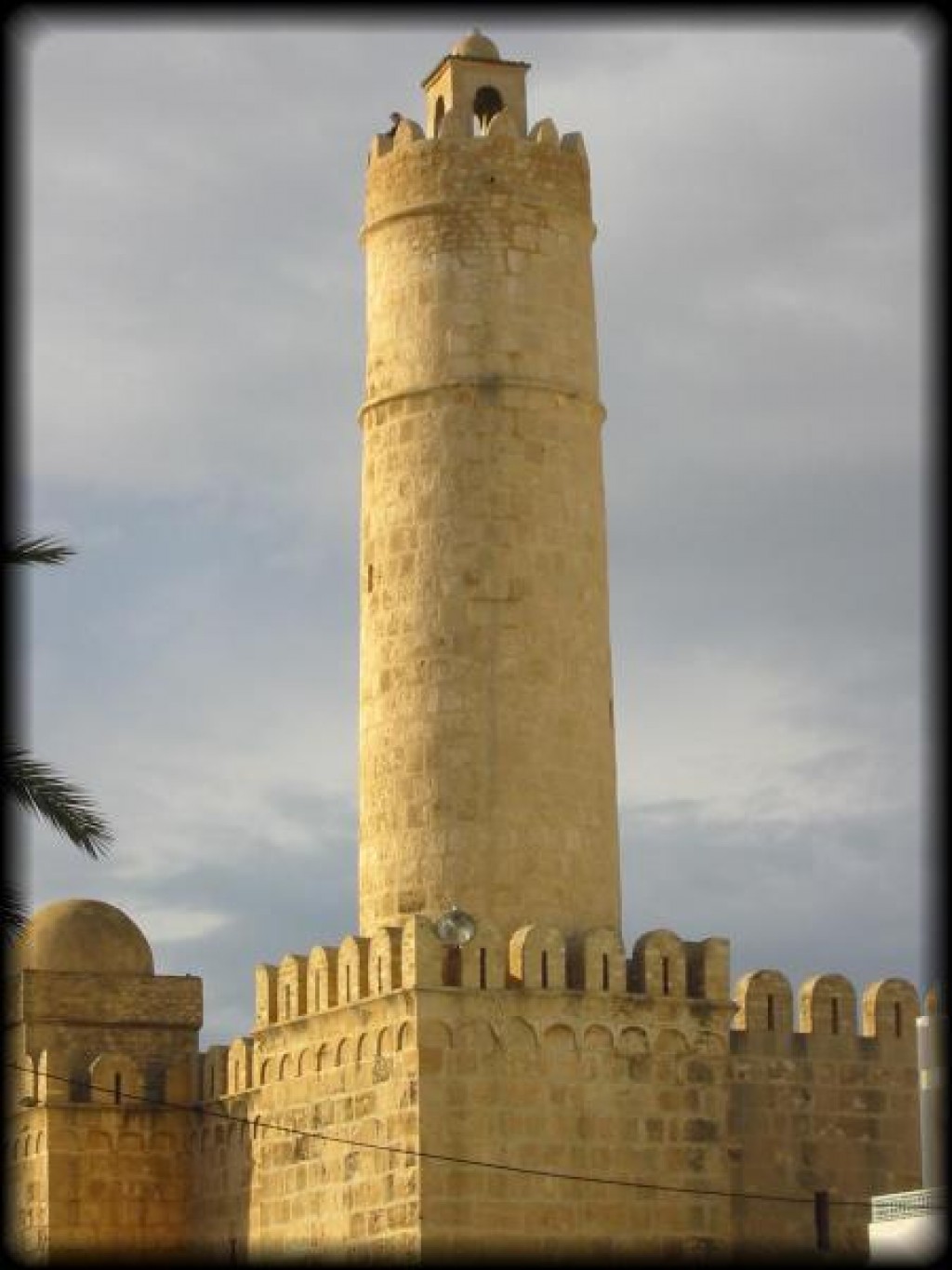 Sousse was founded in the 9th century.  This is a picture of the Ribat.
