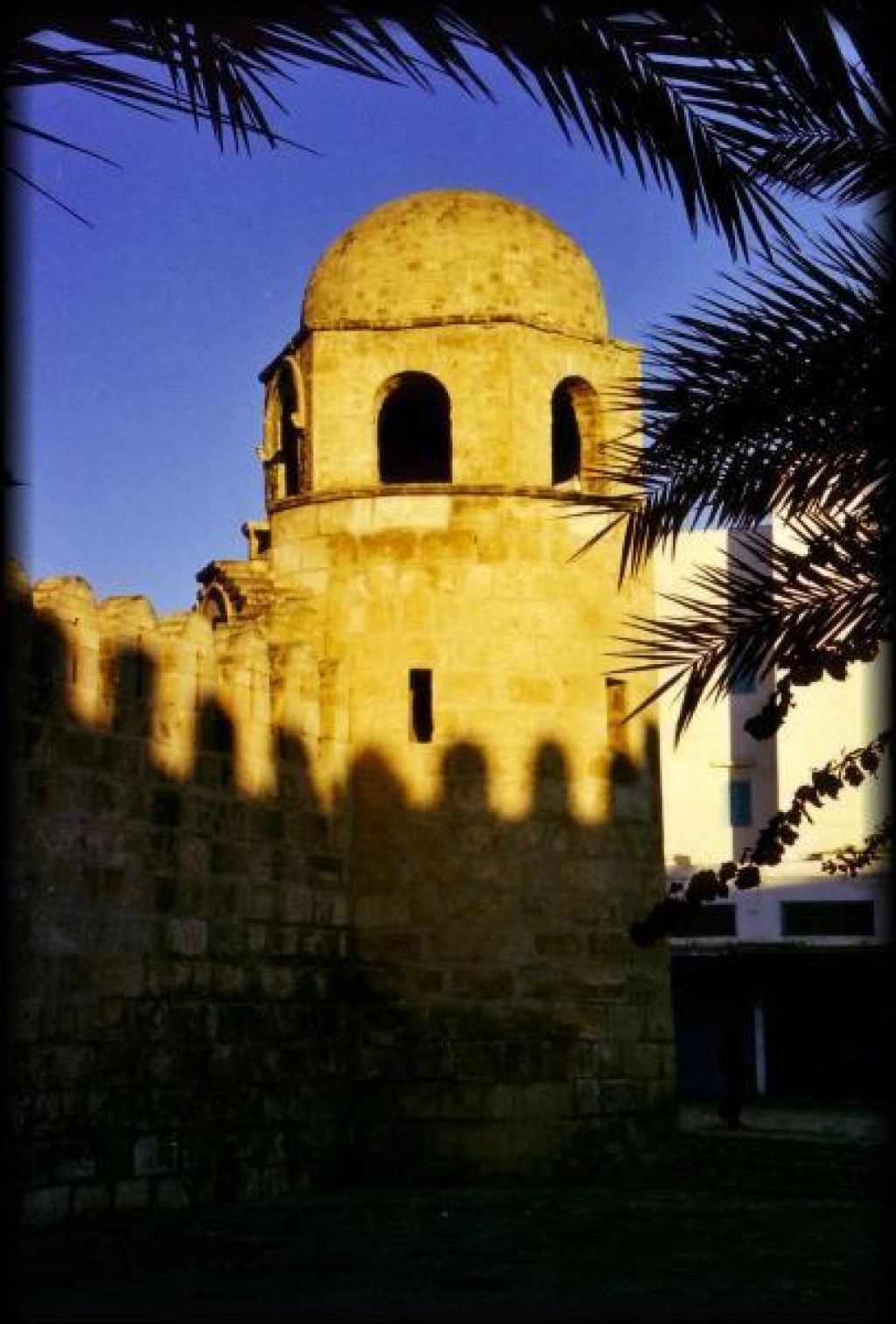 Sousse was founded in the 9th century.  This is a picture of the Ribat.