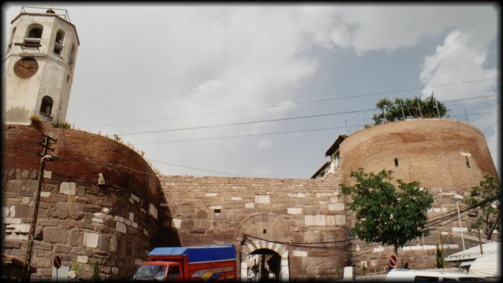 We got completely lost trying to find the Hisar (Citadel). We could see the old city walls....
