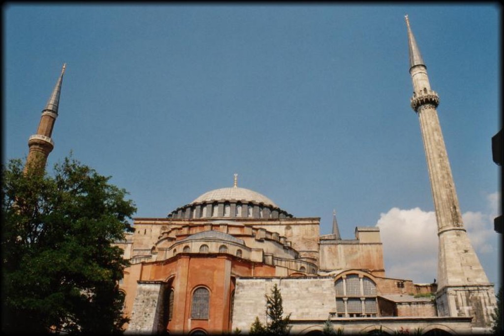 he Aya Sofia was first a Church, then a Mosque, then Attaturk turned it into a Museum.