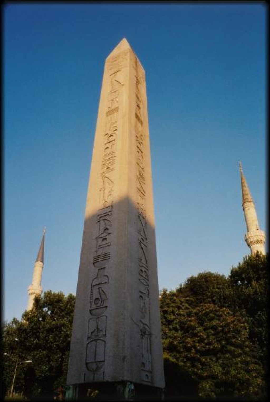 On the other side of the Mosque is the Egyptian Obelisk. 