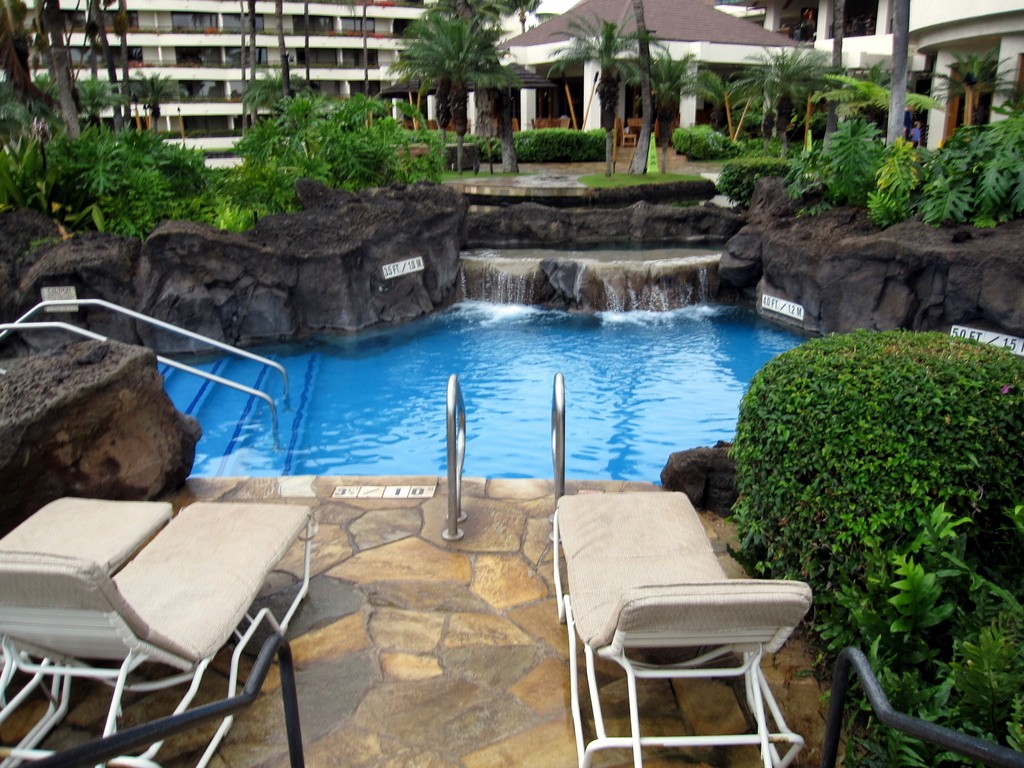 We stayed at the Sheraton Maui on Kaanapali Beach.  It was a beautiful resort, with a wonderful pool, and great restaurants nearby.