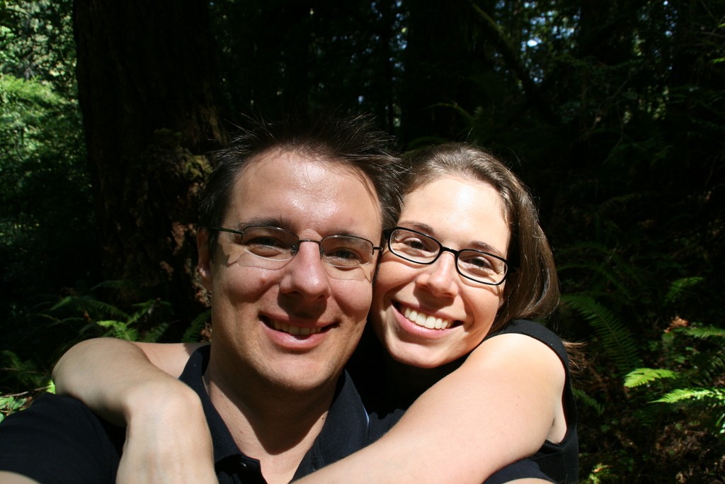 We enjoyed an easy hike through some beautiful forest in the Redwood State Park, close to Brookings, OR