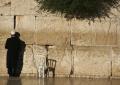 Praying at the Western Wall in Jerusalem