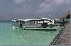 The snorkeling boats were often overloaded, and hardly modern. Picture this boat with 35 people and their gear in it.