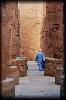 Walking amoungst the columns - Karnak Temple, Luxor