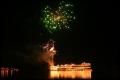 Fireworks over the Lake Palace for New Year's