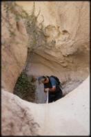 Absailing / Repelling during the hike