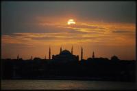 Sunset over Istanbul