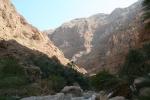 Beautiful scenery of Wadi Shab