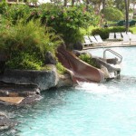 Pool Slide at Sheraton Kauai