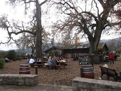 Picnic under the oaks, V. Sattui Winery