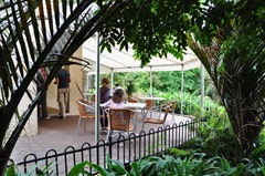 Wintergarden Pavillion’s beautiful outdoor seating.