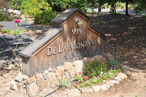 De La Montanya Winery is just outside Healdsburg, in the heart of Sonoma County wine country.