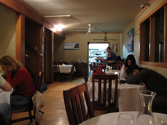 Apparently we weren't the only ones who got tired of waiting for our meal at the Blue Ice Cafe in Franz Josef, New Zealand