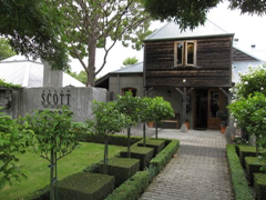 Allan Scott Family Winemakers cellar door/tasting room offers a taste of their Marlborough wine.