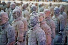 The real reason people go to Xian - the famous Terra Cotta Warriors