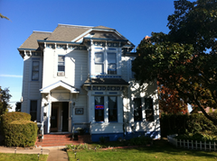 Thai Cuisine Restaurant is in a beautiful old Victorian house.