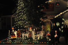 Sparkling Christmas lights make Wine Country fun for kids young and old!