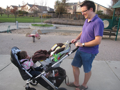 2011 uppababy vista rumble seat