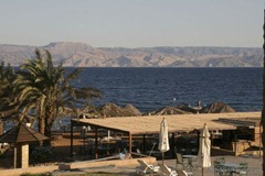 Looking out over the Gulf of Aqaba, Jordan