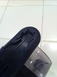 The little "teeth" on the UPPAbaby Vista cup holder bracket consistently break off with the slightest of pressure.